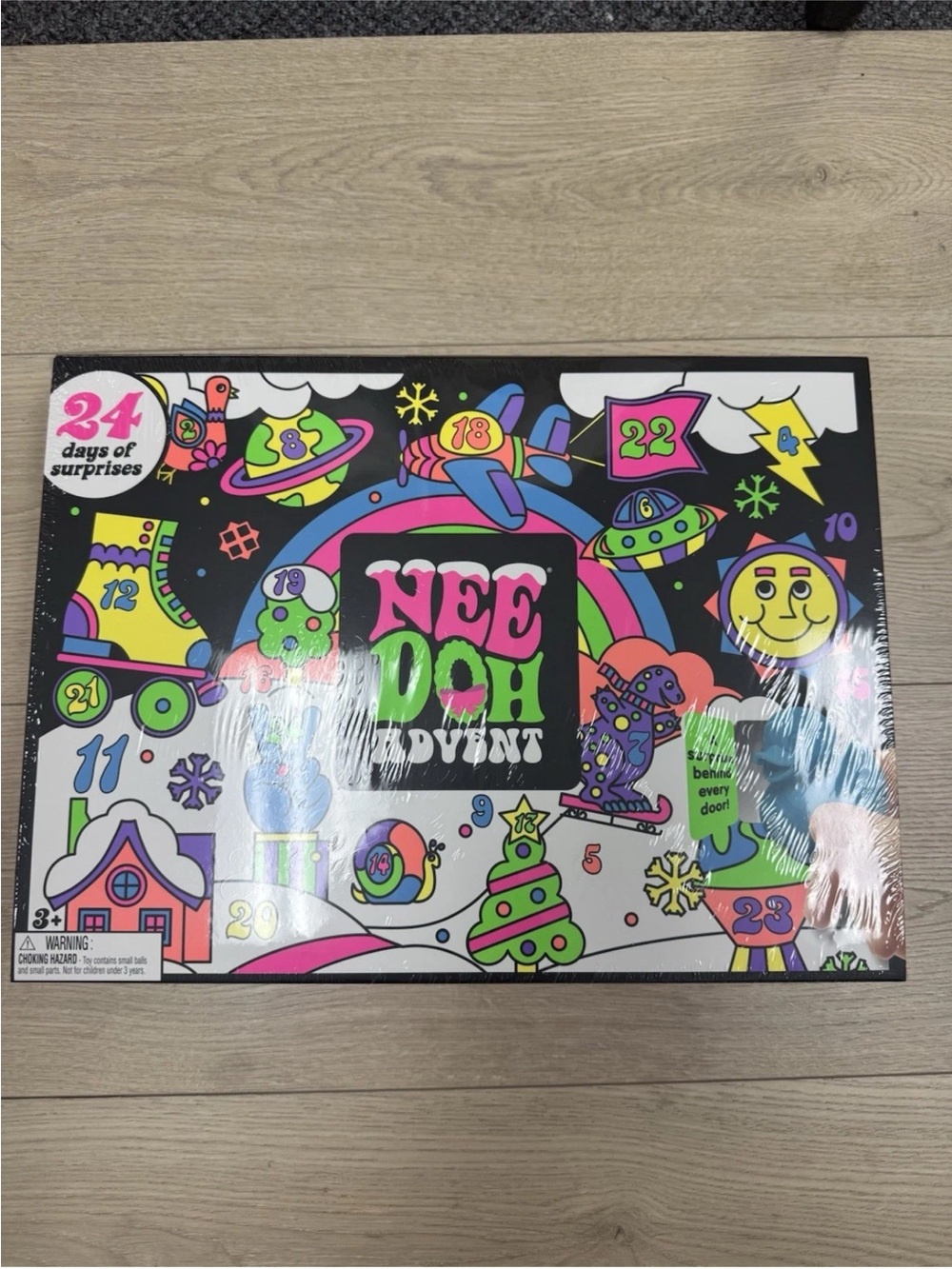 2026 Schylling NeeDoh Squishmas Advent Calendar 24 Days Surprises NEW SEALED